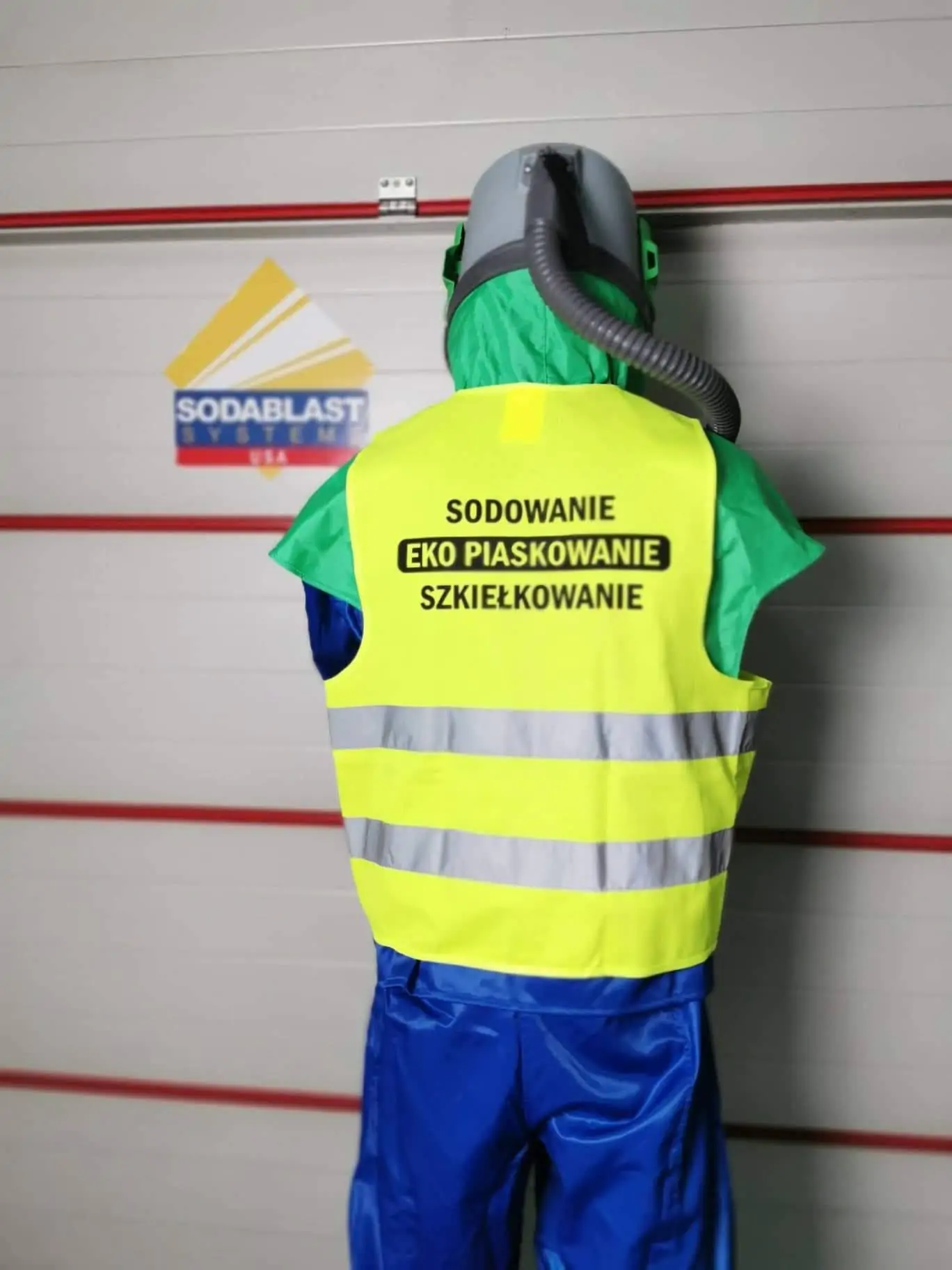 Kamizelka odblaskowa "SodaBlast Systems" - rozmiar XL