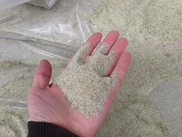 Szkło do szkiełkowania #2 – drobne 1000kg (40 worków x 25kg)